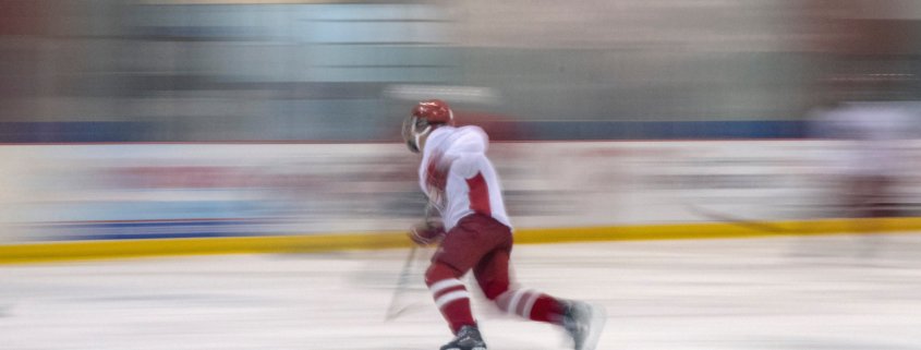 Speed and strength training is integral for ice hockey players.