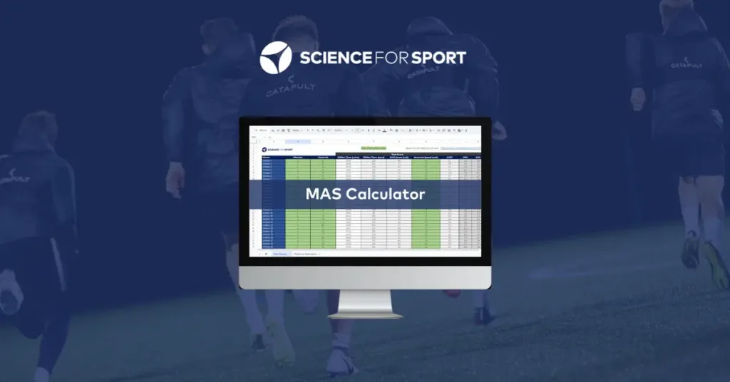 Maximal aerobic speed calculator