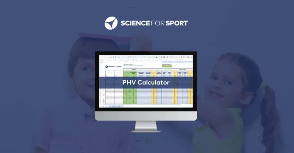 peak height velocity calculator