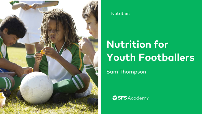 Nutrition for Youth Footballers